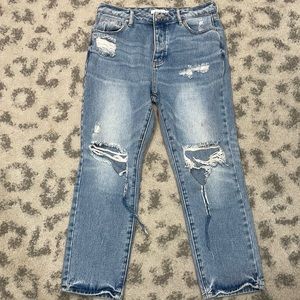 Pacsun size 27 boyfriend jeans.